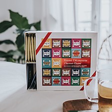 Caixa de oferta com 45 saquetas de chá Kusmi