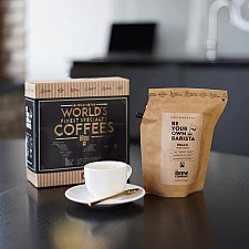 Giftbox com os 7 melhores cafés do mundo