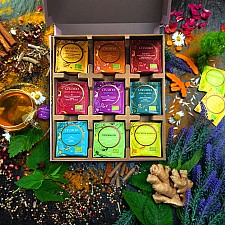 Giftbox com 45 saquetas de chá orgânico