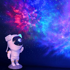 Astronauta projetor de estrelas