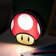 Lâmpada em forma de cogumelo do Super Mario