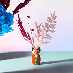 Mini vaso de flores Frida Kahlo
