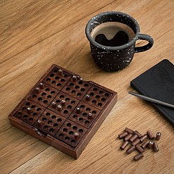 Jogo Sudoku em madeira
