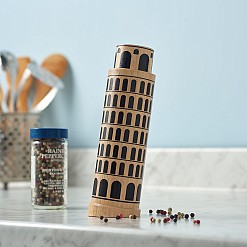 Moinho de pimenta com a forma da Torre de Pisa