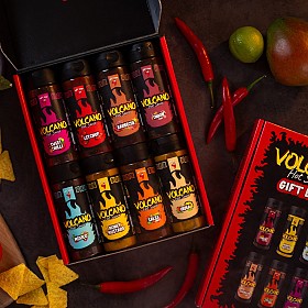 Volcano: Conjunto de 8 molhos picantes