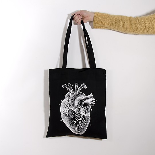 Um saco com um design intenso