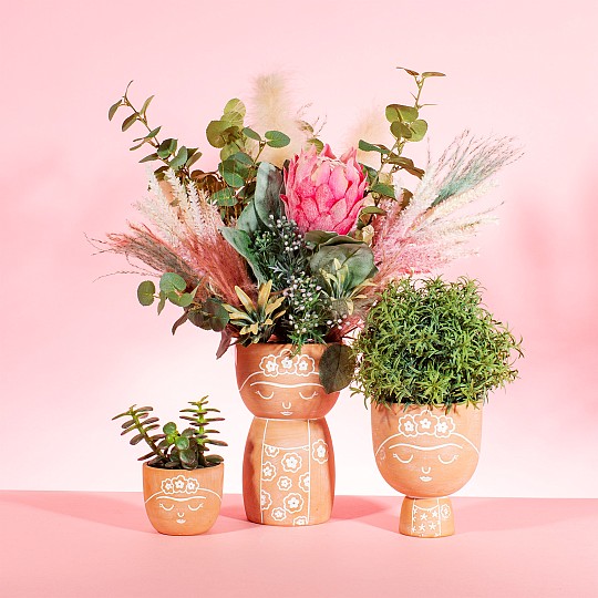 Descubra a coleção, o vaso, o vaso de flores e o mini vaso de flores 