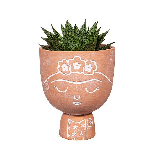 Vaso de terracota de Frida Kahlo 