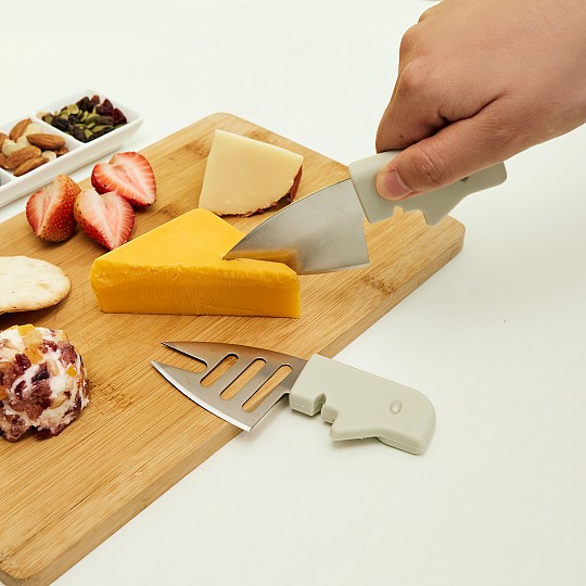Conjunto de facas para queijo