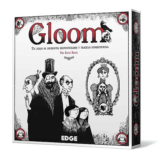 Gloom, um jogo de incidentes infelizes e consequências trágicas