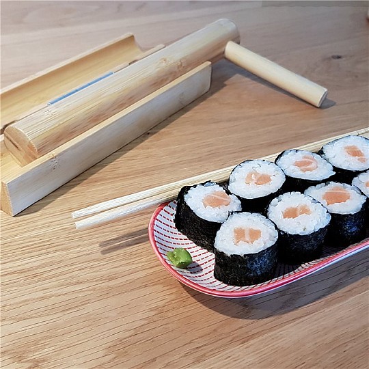 Kit para fazer sushi em casa