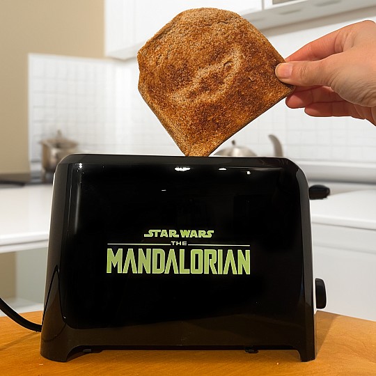 Uma torradeira para os fãs de The Mandalorian