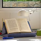 Pode ser utilizado como suporte para livros