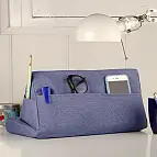 Três bolsos traseiros