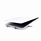 O design aberto permite a ventilação do computador portátil