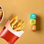 Um conjunto de dados que escolhem a comida por si.