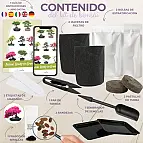 Inclui tudo o que é necessário para o cultivo