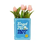 Prenda original para os amantes de livros e flores
