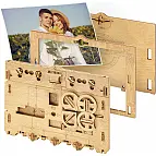ClueFrame: Moldura fotográfica com puzzles