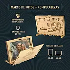 Resolva os puzzles para descobrir a fotografia.