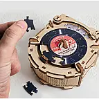 Caixa secreta com a forma de um gira-discos