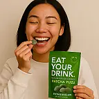 A saqueta contém 160 g de gomas.