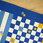 Tabuleiro de damas integrado