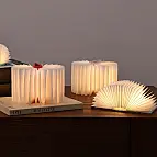 Emite uma luz acolhedora