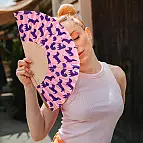 Desenho em rosa e roxo