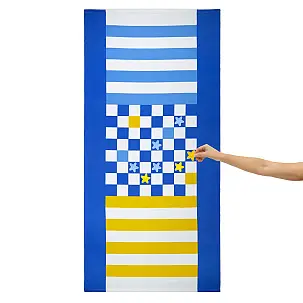 Toalha de praia original do conjunto Checkers