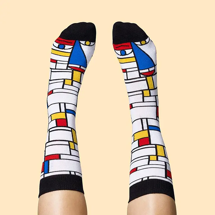 Pés Modelo Mondrian