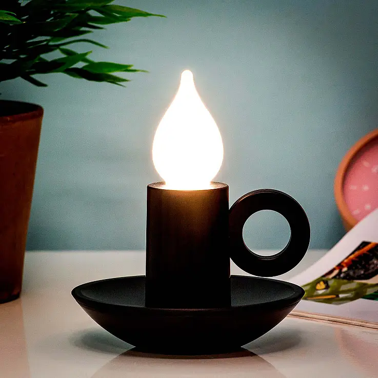Um candelabro muito original e moderno