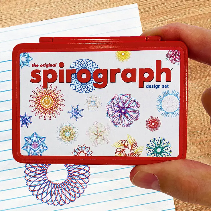 Espirógrafo em miniatura