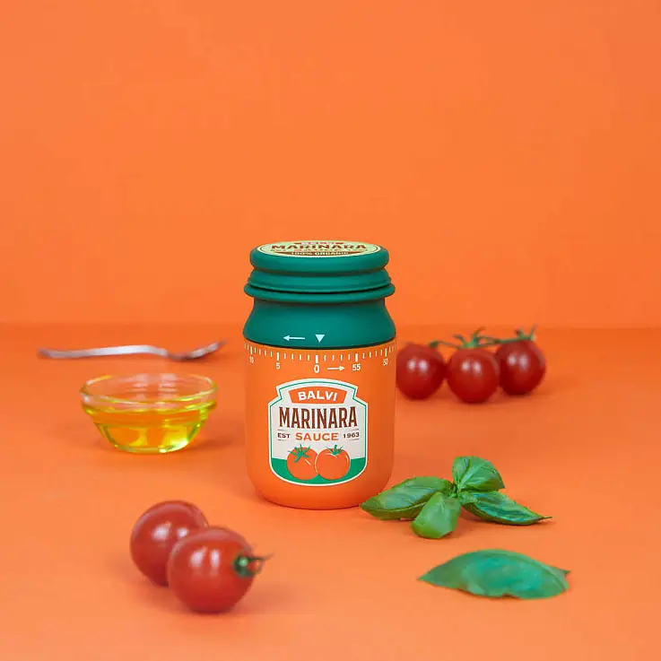 Mão de minuto em forma de panela