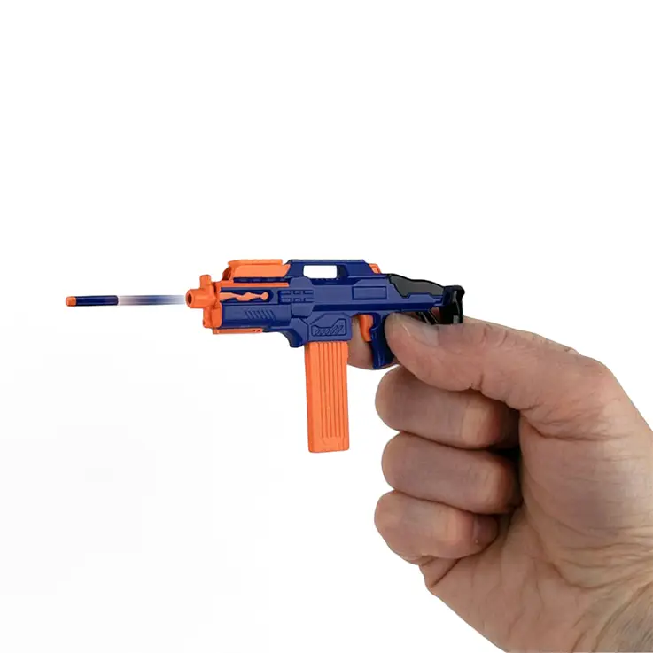 Pistola de brinquedo Nerf em miniatura