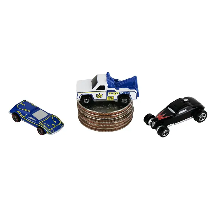 Carros Hot Wheels em miniatura