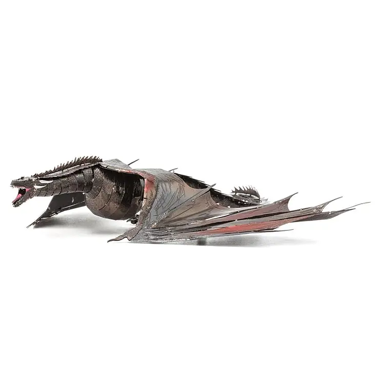 Kit de construção 3D Metal Earth: Drogon de Game of Thrones
