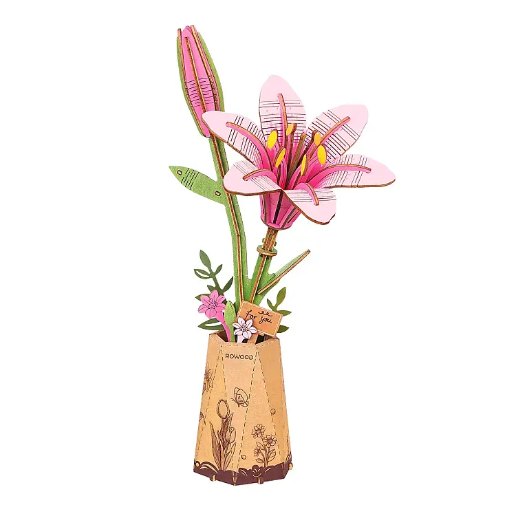 Lírio cor-de-rosa