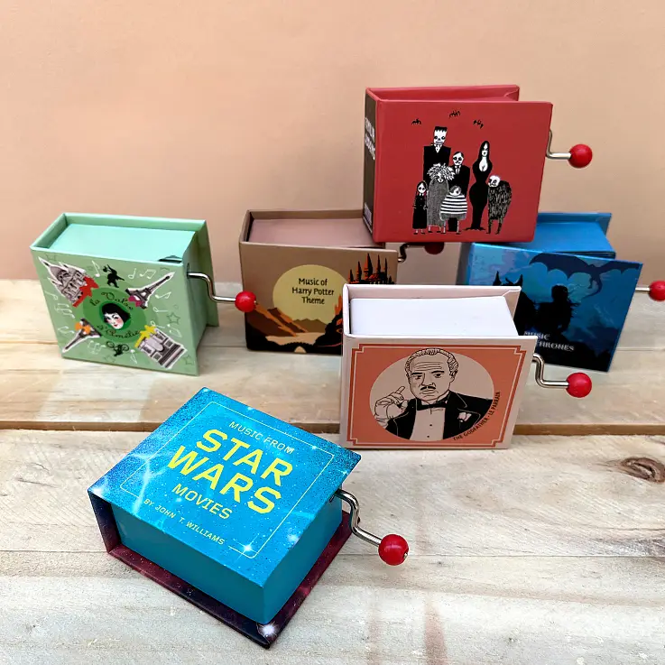 Caixas de música de filmes 