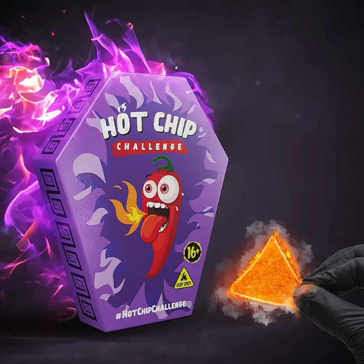 Desafio Hot Chip: o snack mais picante do mundo