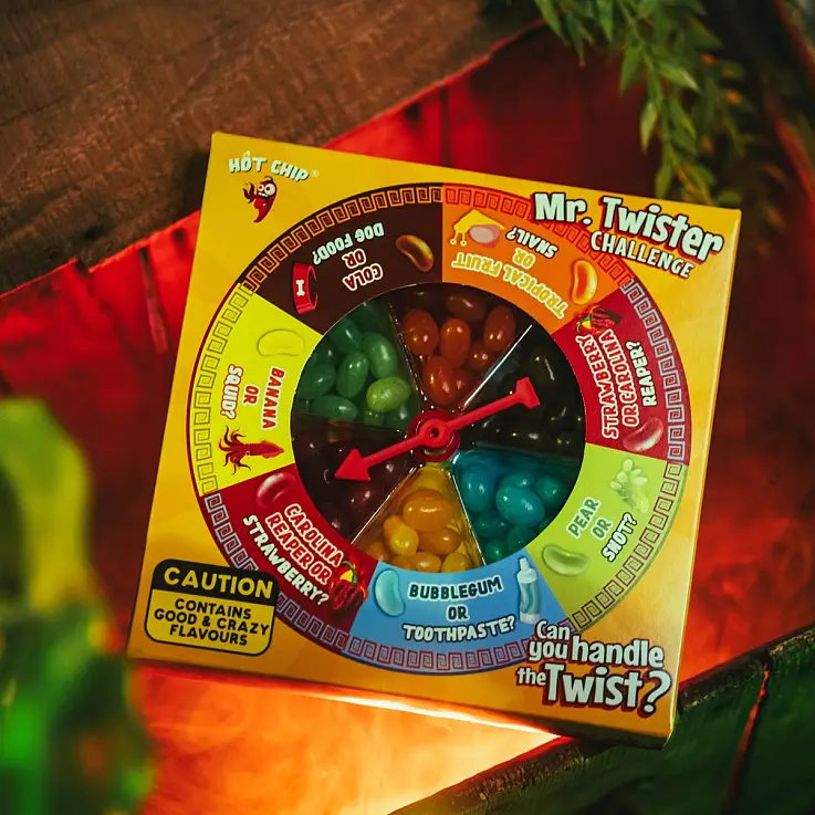 Inclui 12 sabores, 6 bons e 6 maus