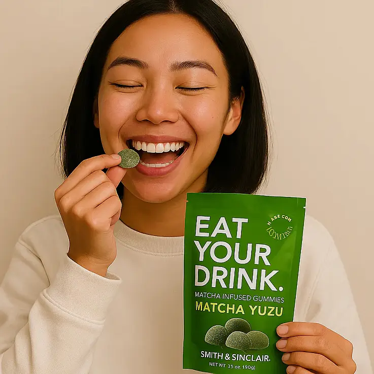 A saqueta contém 160 g de gomas.