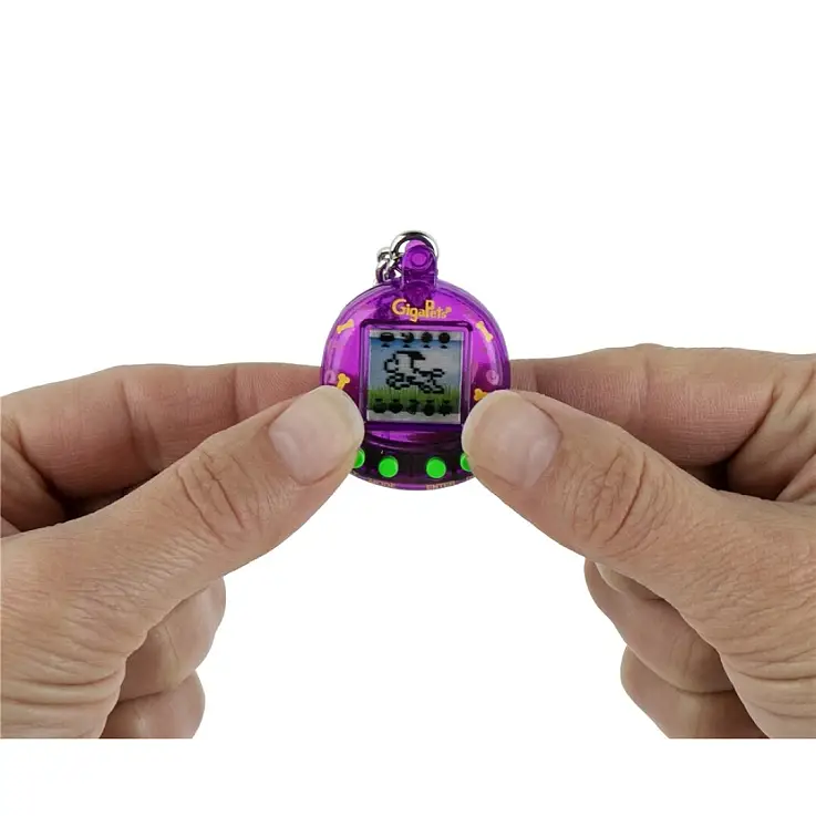 Formato mini, ideal para levar no bolso ou pendurar nas chaves