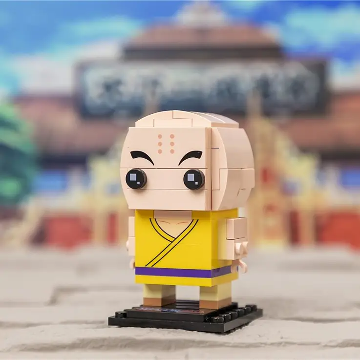 Figura para montar do Krilin, de Dragon Ball 