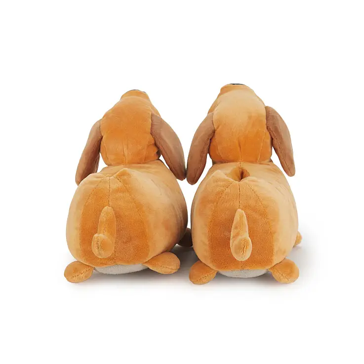A cauda do dachshund sobressai por trás